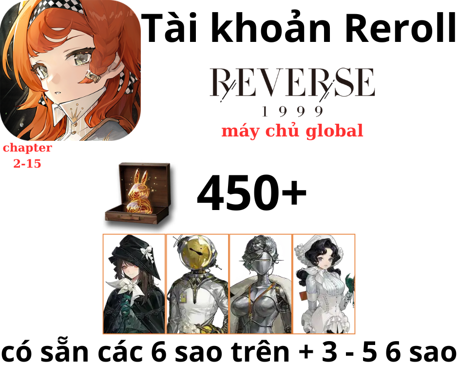 Reverse: 1999 Reroll 450+ Unilog